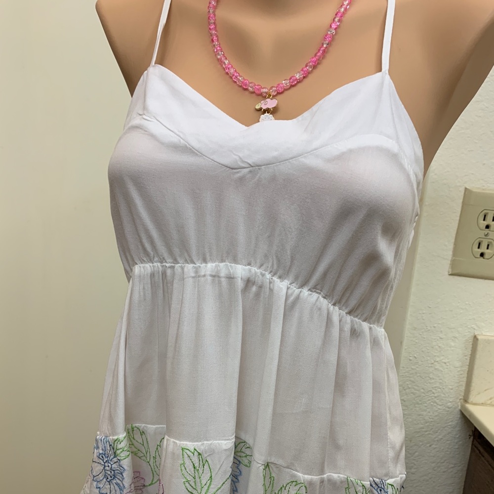 White summer blouse